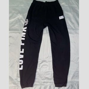 Victoria’s Secret/PINK black sweatpants, size XS